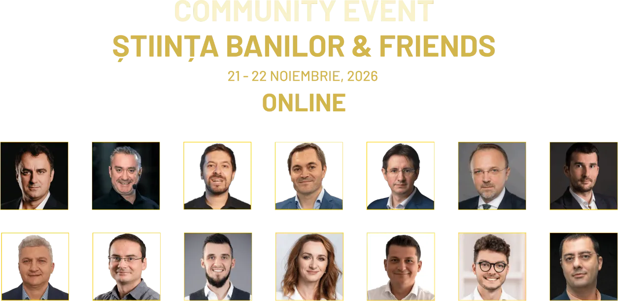 Conferința Știința Banilor & Friends 2026