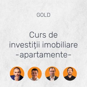 Curs de investitii imobiliare – apartamente – gold