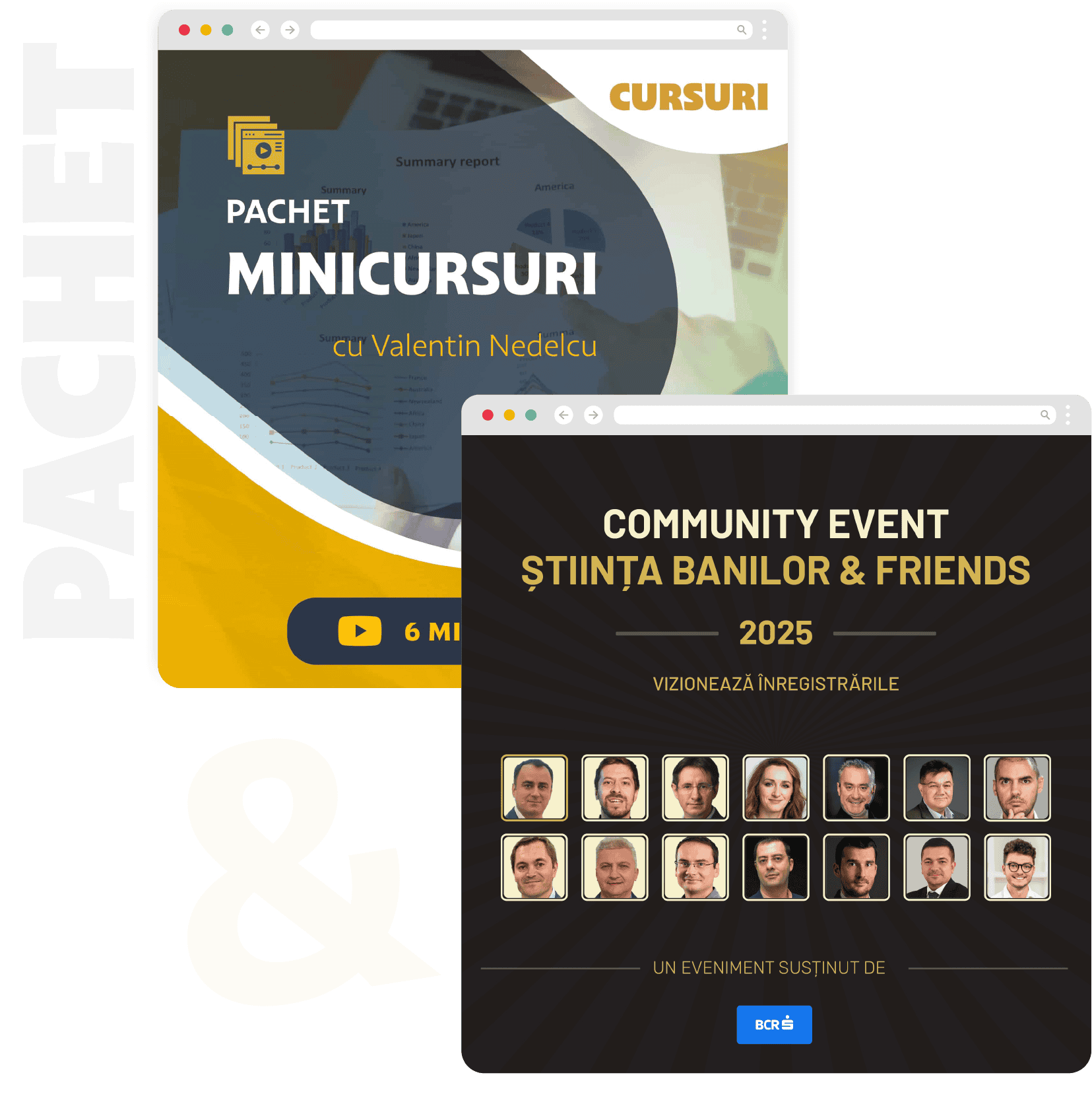 Pachet Minicursuri + Conferinta StiintaBanilor 2025 1 Pachet Minicursuri + Conferinta StiintaBanilor 2025